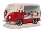 Kerstdorp miniatuur VW bus op batterijen en met led, Ophalen of Verzenden, Gebruikt