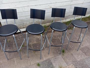 Set van 4 barkrukken beschikbaar voor biedingen