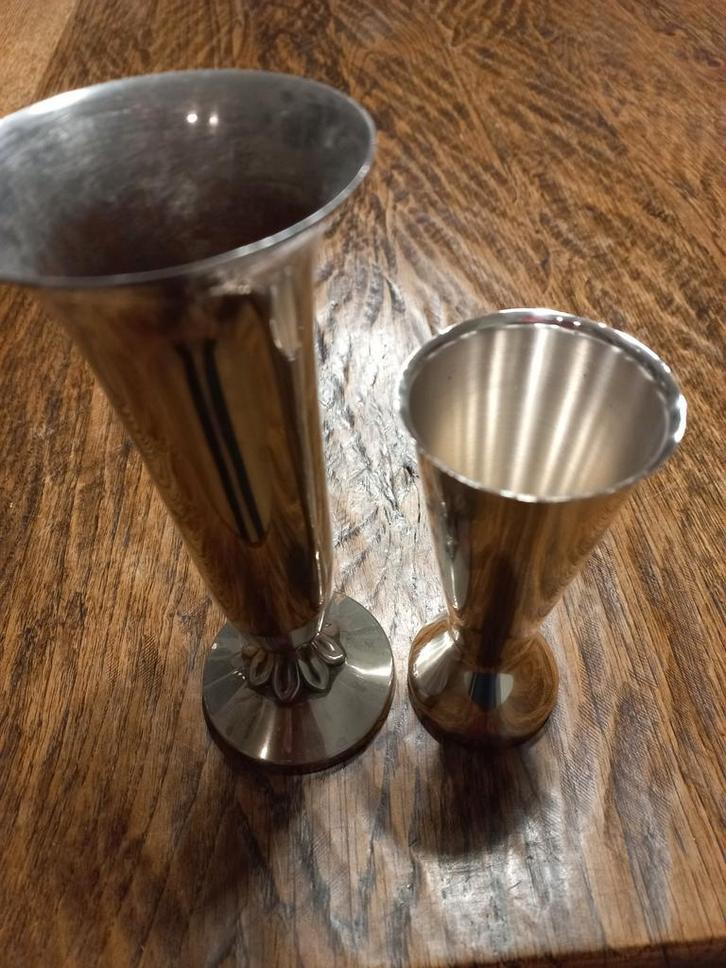 Vintage Zilveren Vaasjes & Doosjes, Antiek en Kunst, Antiek | Woonaccessoires, Ophalen of Verzenden