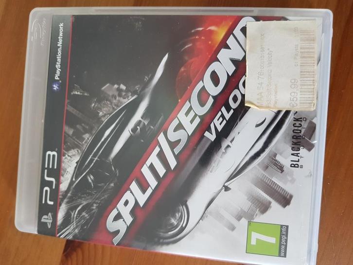 Split/Second Velocity, Spelcomputers en Games, Games | Sony PlayStation 3, Zo goed als nieuw, Racen en Vliegen, 1 speler, Vanaf 12 jaar