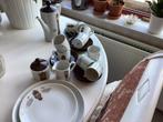Koffieservies, Ophalen, Zo goed als nieuw, Porselein, Kop en/of schotel