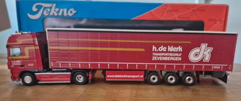 Tekno,
Daf XF H.de Klerk Transport, Hobby en Vrije tijd, Modelauto's | 1:50, Zo goed als nieuw, Bus of Vrachtwagen, Tekno, Ophalen of Verzenden