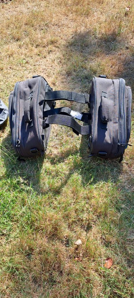 Oxford Uitritsbare Zadeltassen met Kleurkaart & Regenhoezen, Motoren, Accessoires | Koffers en Tassen, Ophalen of Verzenden