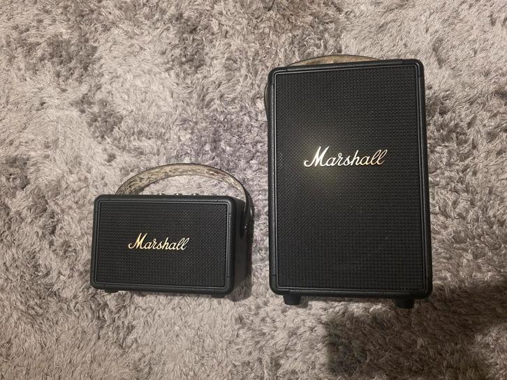Marshall Set killburn en tufton, Audio, Tv en Foto, Luidsprekers, Gebruikt, Front, Rear of Stereo speakers, 60 tot 120 watt, Ophalen of Verzenden