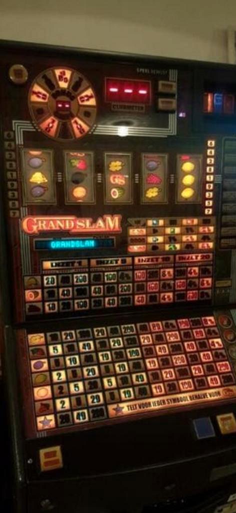 Leuke GrandSlam gokkast met Taico biljet inname, Verzamelen, Automaten | Gokkasten en Fruitautomaten, Gebruikt, Euro, Met sleutels