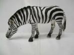 Schleich 14609 zebra grazend, dierfiguur, Verzamelen, Dierenverzamelingen, Overige soorten, Gebruikt, Beeldje of Figuurtje, Verzenden
