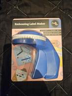 Crafts & Co Embossing Label Maker, Ophalen of Verzenden, Nieuw, Overige typen, Overige merken