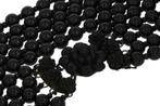 Rouw ketting 5-strengs zilveren slot Hollandse dracht antiek, Sieraden, Tassen en Uiterlijk, Antieke sieraden, Ophalen of Verzenden