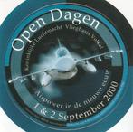 Open Dagen Kon. Luchtmacht Vliegbasis Volkel 2000 -sticker, Ophalen, Luchtmacht, Nederland, Overige typen