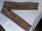 Thomas Rath mooie suede broek, tregging, ritsjes aan enkel, Overige kleuren, Verzenden, Maat 42/44 (L), Zo goed als nieuw