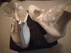 Trouwschoenen, Kleding | Dames, Ophalen of Verzenden, Zo goed als nieuw, Wit, Schoenen