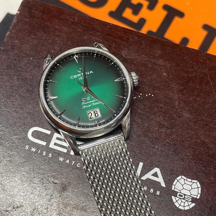 Certina DS-1 C0294261109160 DS-1 Powermatic 80 Horloge, Sieraden, Tassen en Uiterlijk, Horloges | Heren, Zo goed als nieuw