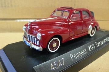 peugeot 203 decouvrable -solido  1/43 beschikbaar voor biedingen