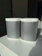 Sonos Play 1 set - Zo goed als nieuw, Audio, Tv en Foto, Luidsprekers, Ophalen of Verzenden, Zo goed als nieuw, Front, Rear of Stereo speakers