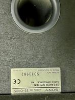 Sony 2 -weg bass reflex boxjes, Audio, Tv en Foto, Luidsprekers, Ophalen, Zo goed als nieuw, 60 tot 120 watt, Sony