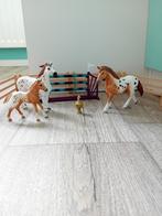 Schleich appaloosa set met accessoires, Ophalen of Verzenden, Zo goed als nieuw