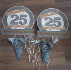 Versieringen voor 25 jaar getrouwd, Ophalen of Verzenden, Versiering, Verjaardag