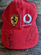 Michael Schumacher en Rubens Barrichello cap gesigneerd, Ophalen of Verzenden, Zo goed als nieuw, Formule 1