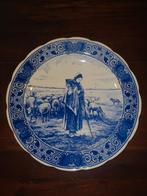 Wandbord Delfts blauw., Antiek en Kunst, Ophalen of Verzenden