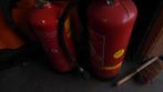 2 x   brandblusser 20kg poederblusser, Huis en Inrichting, Brandblussers en Brandkasten, Ophalen, Zo goed als nieuw, Brandblusser