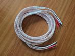 Kimber Kable 8TC WHITE CLEAR 2 x 2,5 meter speakercable, Ophalen of Verzenden, Zo goed als nieuw, 2 tot 5 meter, Luidsprekerkabel