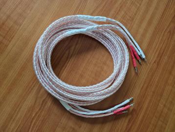 Kimber Kable 8TC WHITE CLEAR 2 x 2,5 meter speakercable beschikbaar voor biedingen