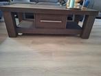 Salontafel, Huis en Inrichting, Tafels | Salontafels, Ophalen, Gebruikt, 100 tot 150 cm, Eikenhout