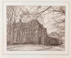 Prent Het Buitengasthuis - Wenckebach's Amsterdam 1970, Antiek en Kunst, Kunst | Etsen en Gravures, Ophalen of Verzenden