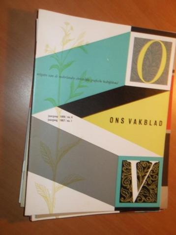 Ons vakblad. (12 stuks uit de jaren '50)  beschikbaar voor biedingen