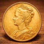Gouden Vijfje 1912, 5 gulden, Koningin Wilhelmina, Losse munt, Goud