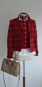 Purdey Far Hills ruiten blazer  42, Kleding | Dames, Verzenden, Maat 42/44 (L), Zo goed als nieuw, Jasje