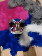 Fursuit dino masker geverfd met fur, Hoed, Geen merk, Zo goed als nieuw, One size fits all