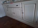 Landelijk wit dressoir, Huis en Inrichting, Kasten | Dressoirs, Ophalen, Gebruikt, 150 tot 200 cm, Landelijk