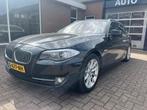 BMW 5-Serie 3.0 535D XD Touring AUT 2012 Zwart, Auto's, Automaat, 221 €/maand, Beige, 2993 cc