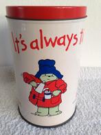 🐻Douwe Egberts BEERTJE PADDINGTON Koffie Blik 1995., Verzamelen, Blikken, Ophalen of Verzenden, Gebruikt, Koffie, Douwe Egberts