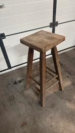 7 barkrukken 4x eiken 3xvuren, Huis en Inrichting, Barkrukken, 5 krukken of meer, Ophalen of Verzenden, Gebruikt, 60 tot 90 cm