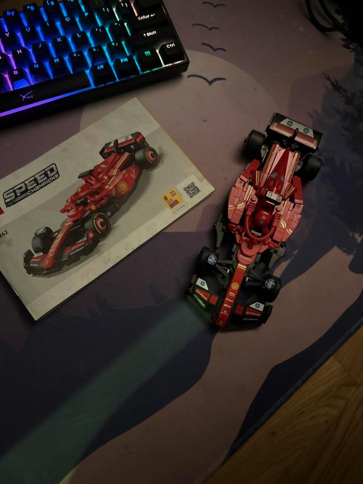 Lego Speed Champions Ferrari F1, Kinderen en Baby's, Speelgoed | Duplo en Lego, Zo goed als nieuw, Lego, Complete set, Ophalen of Verzenden