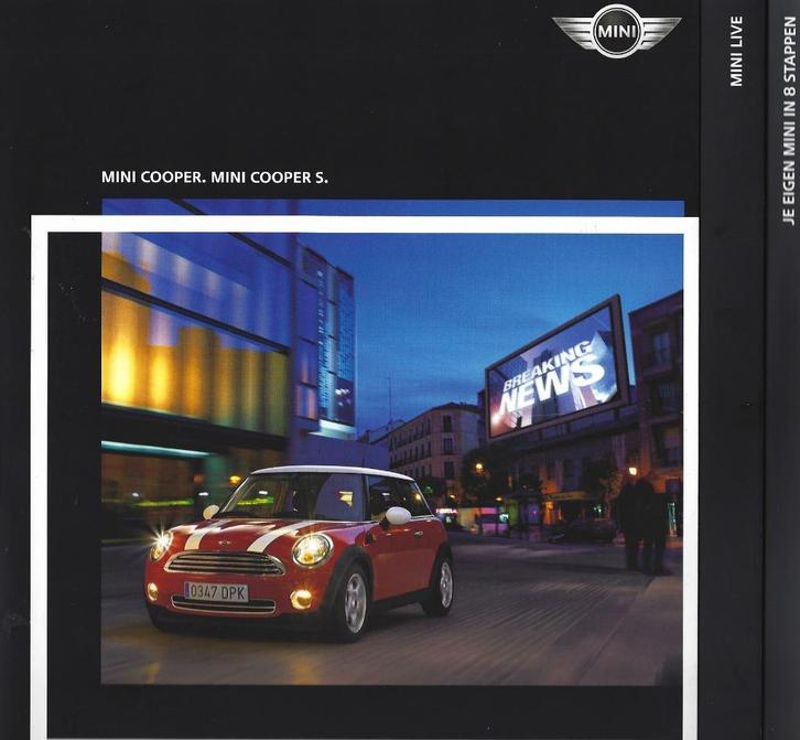 Brochure Mini Cooper en Mini Cooper S 2006, Boeken, Auto's | Folders en Tijdschriften, Gelezen, Overige merken, Ophalen of Verzenden