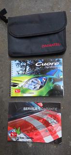 Daihatsu cuore handleiding en leeg onderhoudsboekje 207-2012, Auto diversen, Ophalen of Verzenden