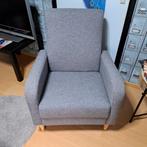 Leuke, zo goed als nieuwe lichtgrijze stoel., Ophalen, Zo goed als nieuw, 75 tot 100 cm, 50 tot 75 cm