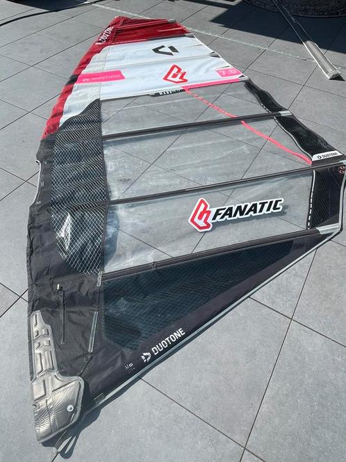 DUOTONE 7.0 WARP 2019 met platinum mast, Watersport en Boten, Windsurfen, Gebruikt, Zeil, Minder dan 250 cm, Met draagtas, 7 m² of meer