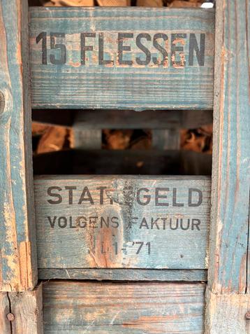 Vintage Coöp Friesland Kratten - Set van Twee beschikbaar voor biedingen