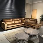 Hoekbank velours Hotel chique taupe glamour ( Outlet Wijchen, Ophalen, Nieuw, Stof, Glamour