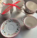 Wood & Sons Spring Fields Servies - Kopjes & Schoteltjes, Ophalen of Verzenden