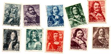 postzegel Nederland 1943-44 Zeehelden beschikbaar voor biedingen