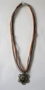 Waxkoord ketting met een leuke hanger, Ophalen of Verzenden, Nieuw, Overige kleuren, Met hanger