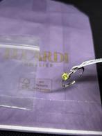 Lucardi Zilveren Ring met Groene Steen - Nieuw, Sieraden, Tassen en Uiterlijk, Nieuw, Ophalen of Verzenden, 17 tot 18, Met edelsteen