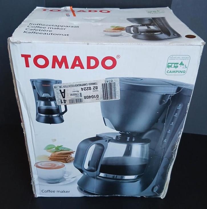 Tomado Coffee maker, Witgoed en Apparatuur, Keukenmixers, Minder dan 1 liter, 3 snelheden of meer, Ophalen of Verzenden