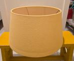 Mooie gele lampenkap, Huis en Inrichting, Lampen | Lampenkappen, Ophalen of Verzenden, Gebruikt, Rond
