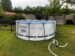 Zwembad Besway Steel MAX 366/122, Tuin en Terras, Zwembaden, Gebruikt, Rond, 300 cm of meer, 400 cm of meer